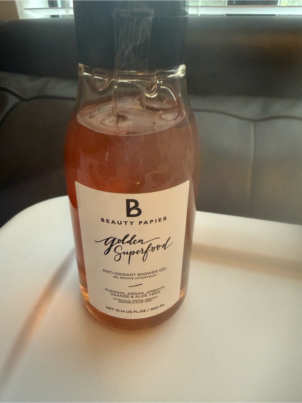 Beauty Papier Golden Superfood Antioxidant Shower Gel